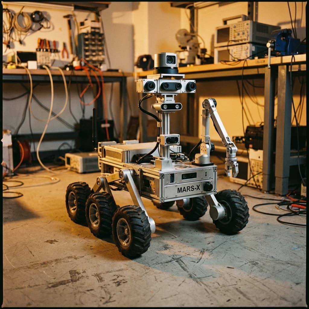ARES-ROVER: Autonomous Exploration Rover